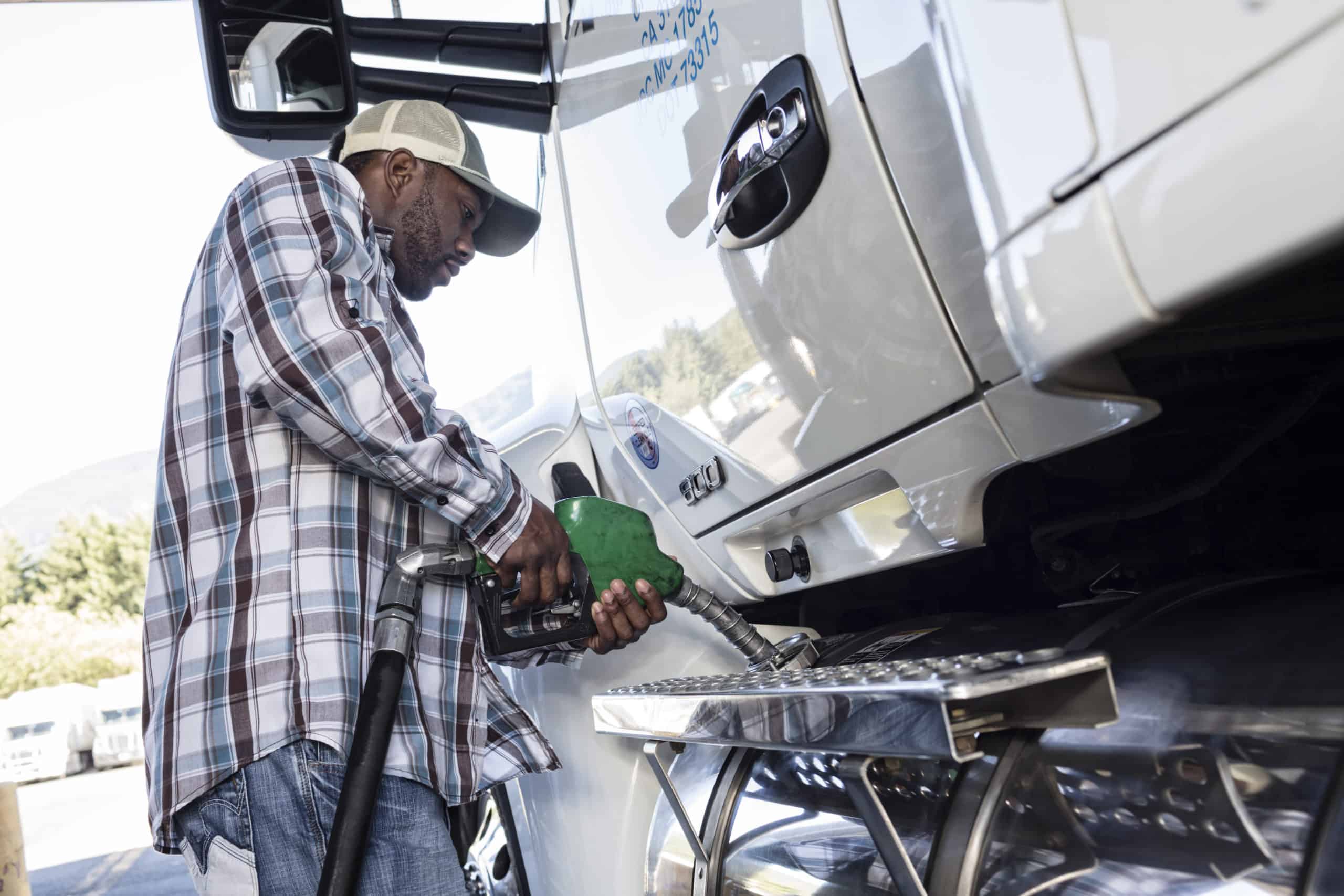 putting fuel in truck, federal fuel excise tax